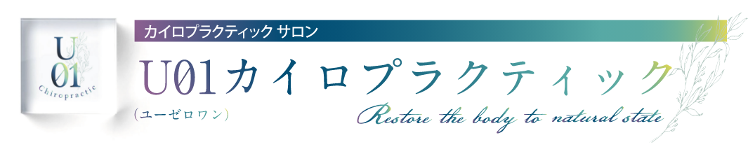 U01カイロプラクティック
